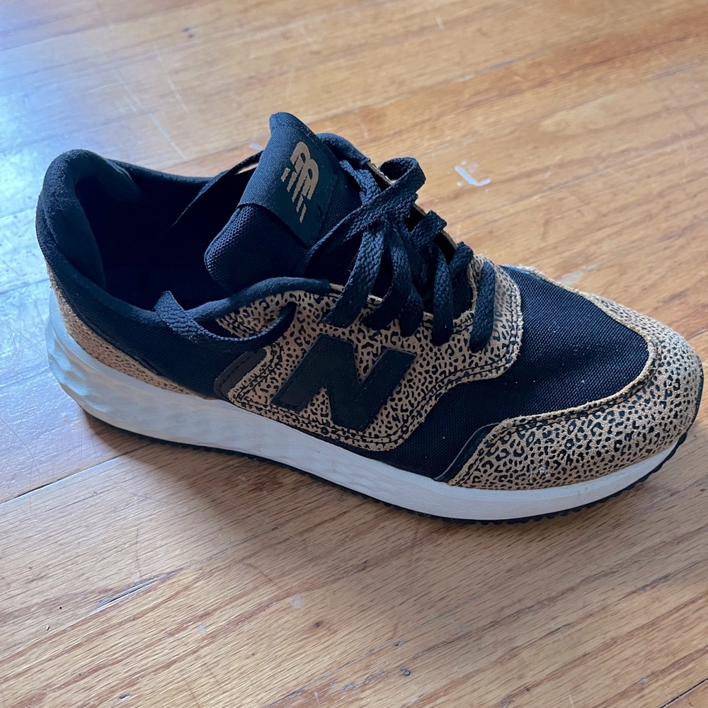 New Balance X-70 Sneakers. Spotted Print.